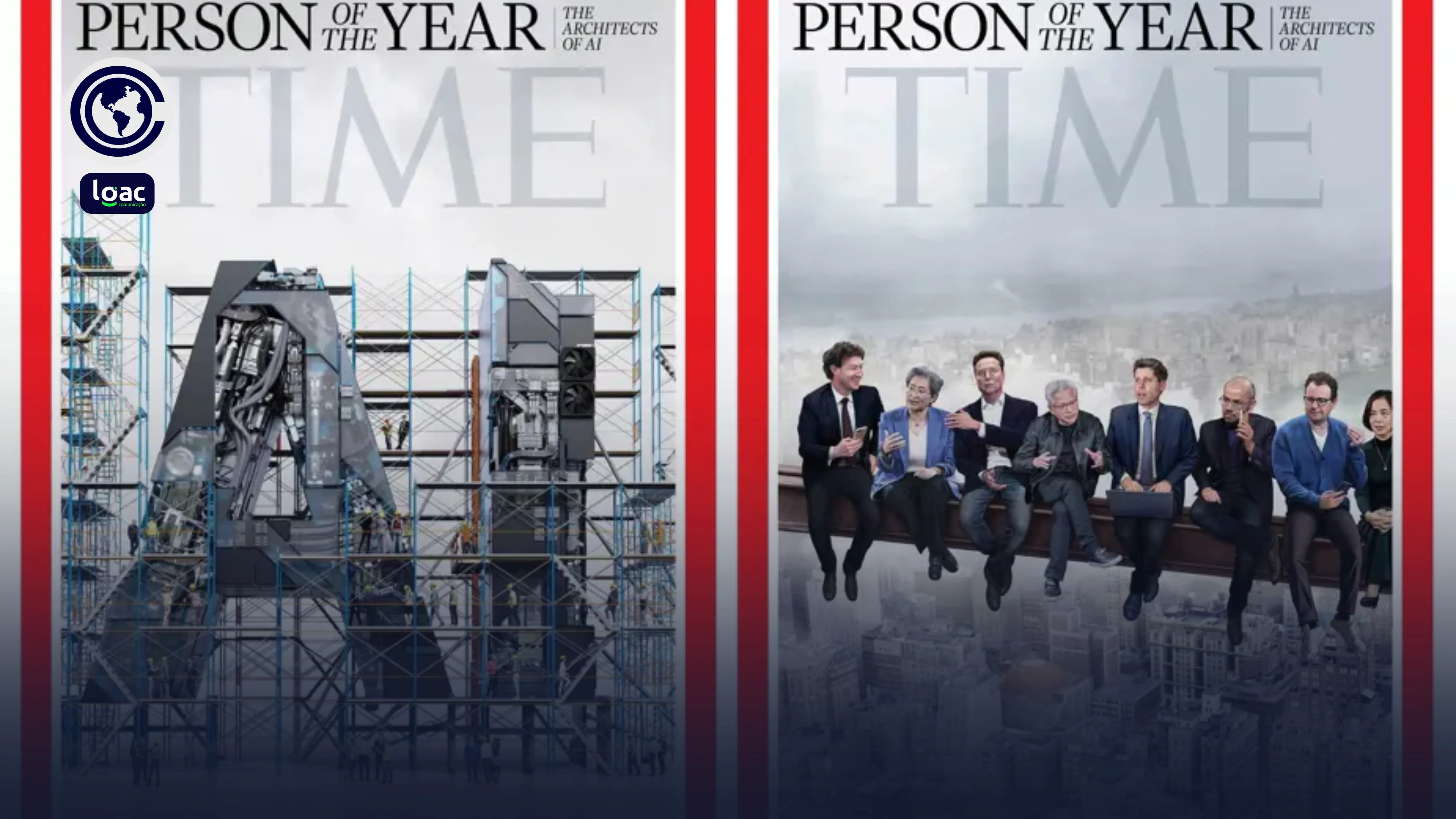 “Arquitetos da IA” são eleitos “Pessoas do Ano” pela Time